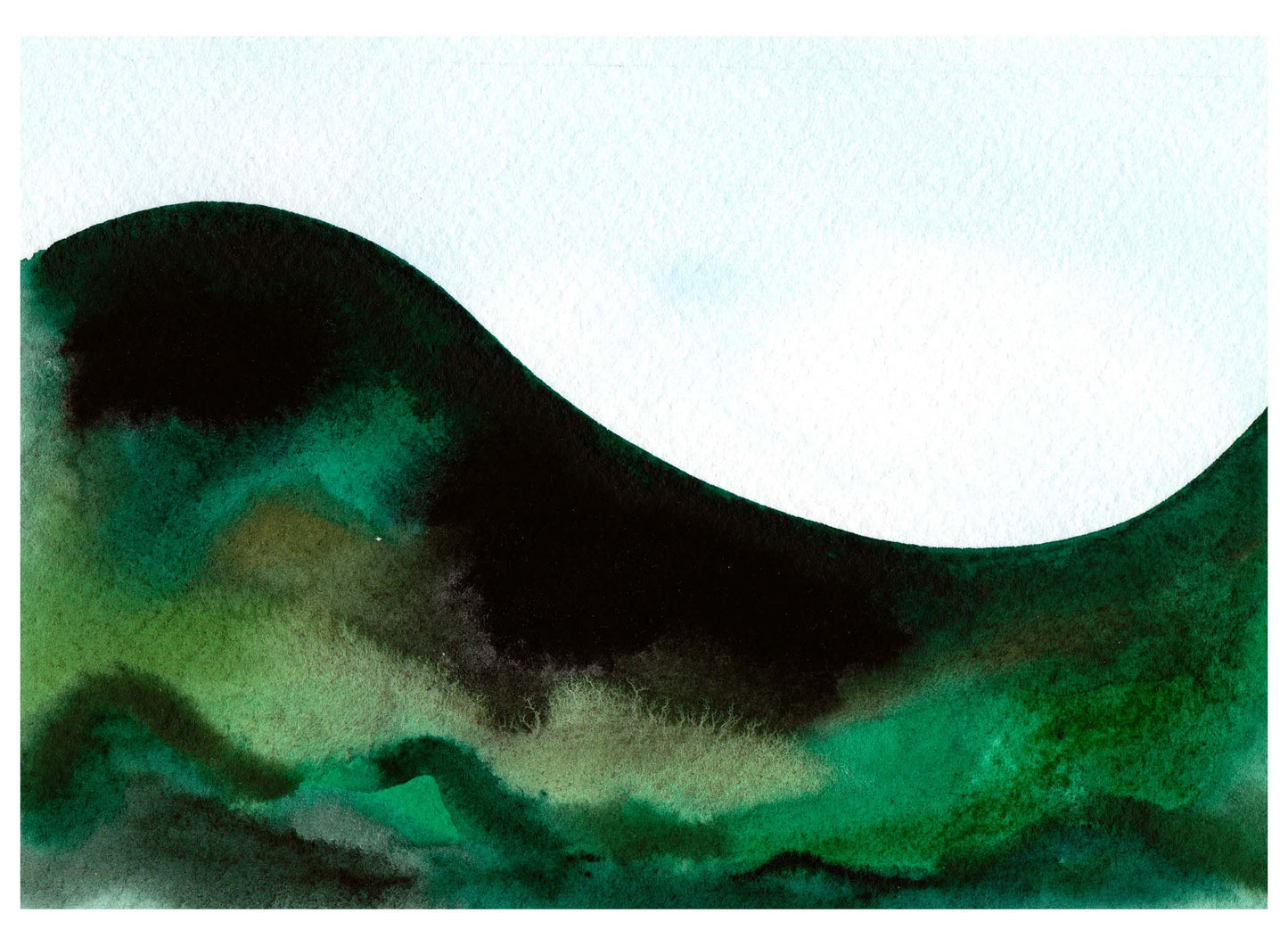 Black hills greeting card (single)