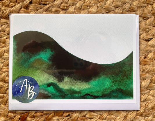 Black hills greeting card (single)