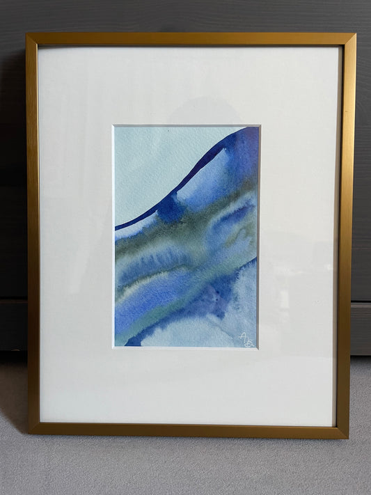 "Shoal 1" Framed Original Painting