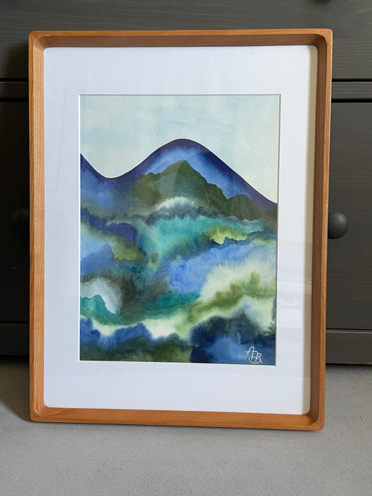 "New Horizons" Framed Original Painting